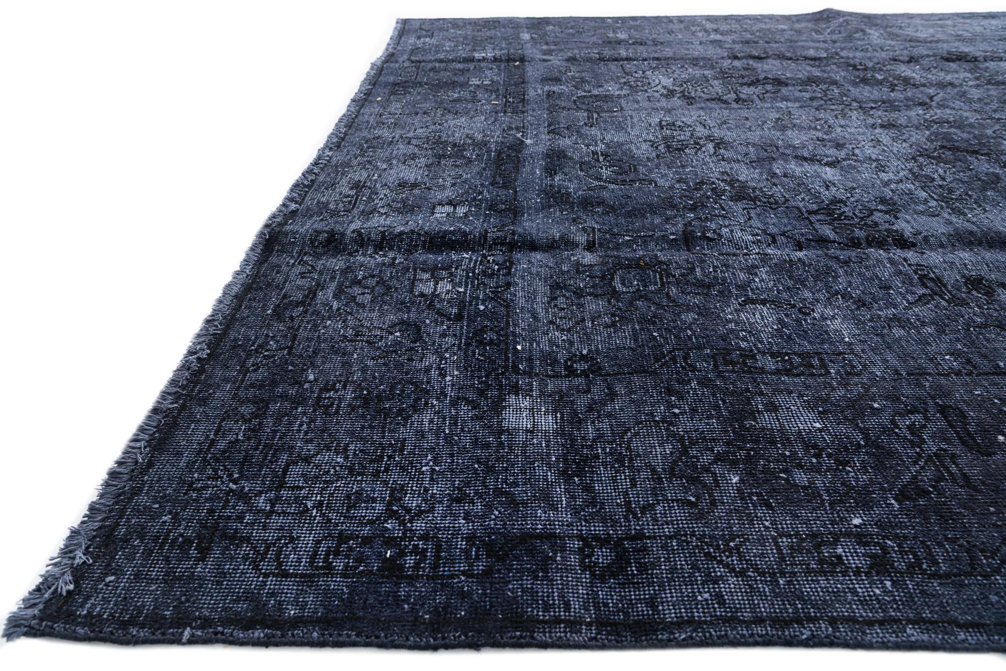8' 4 x 11' 8 Hand Knotted Ultra Vintage Persian Wool Rug