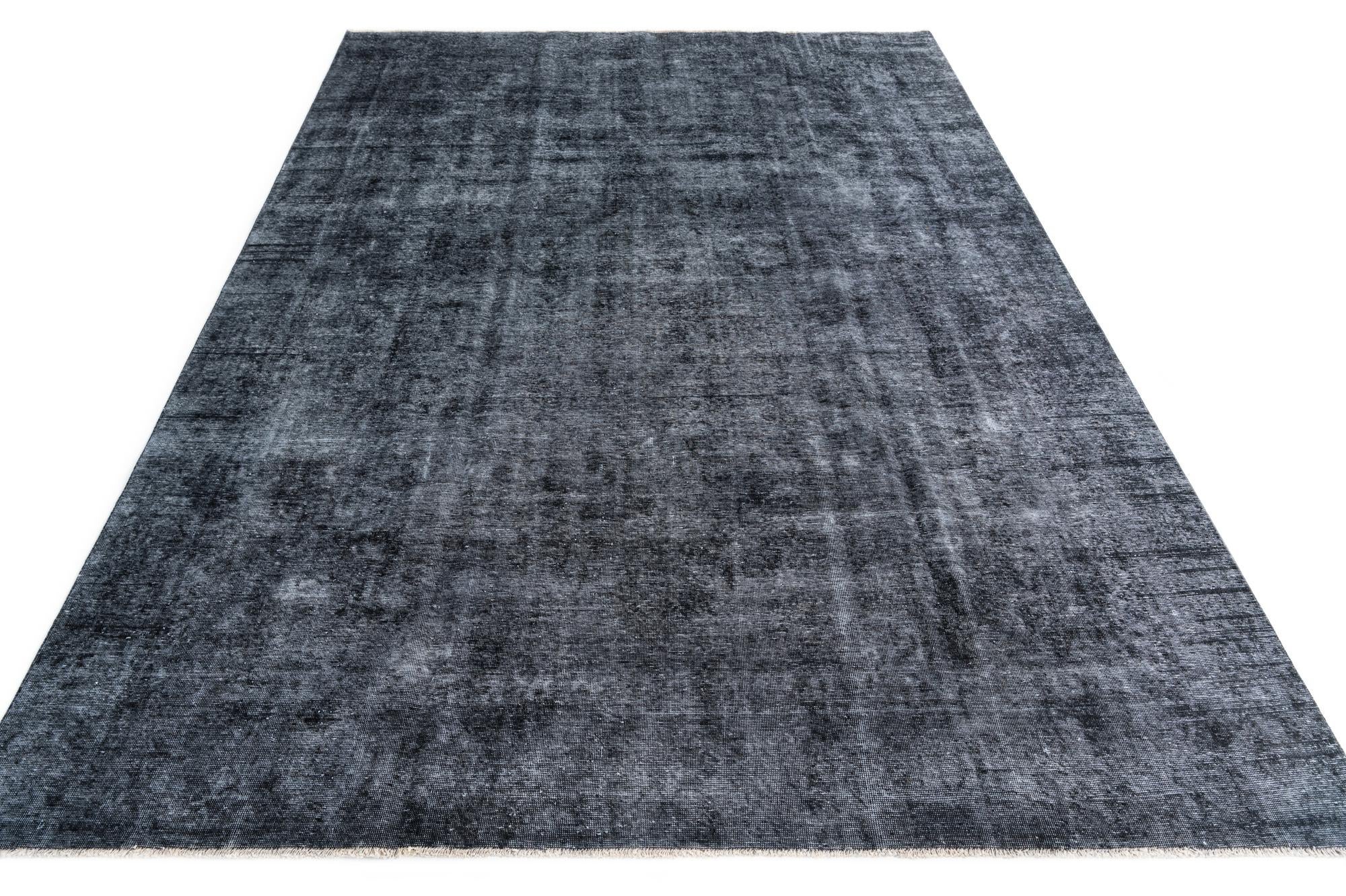 9' 2 x 12' 9 Hand Knotted Ultra Vintage Persian Wool Rug