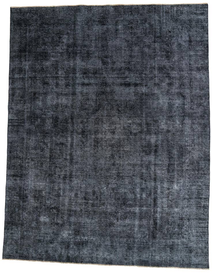 Detail image of 9' 2 x 12' 9 Hand Knotted Ultra Vintage Persian Wool Rug