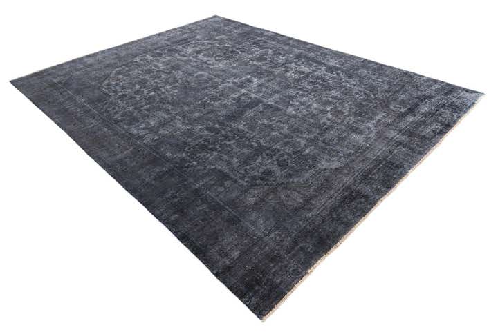 9' 3 x 11' 10 Hand Knotted Ultra Vintage Persian Wool Rug