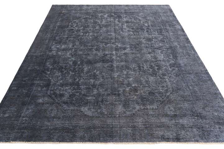 9' 3 x 11' 10 Hand Knotted Ultra Vintage Persian Wool Rug