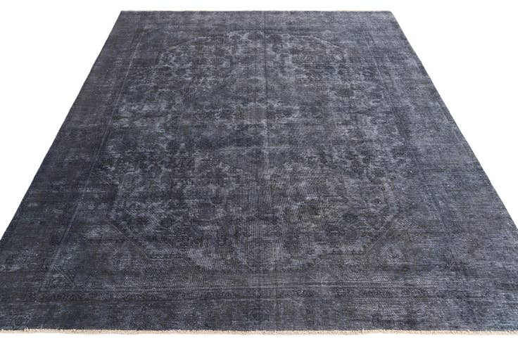 Detail image of 9' 3 x 11' 10 Hand Knotted Ultra Vintage Persian Wool Rug