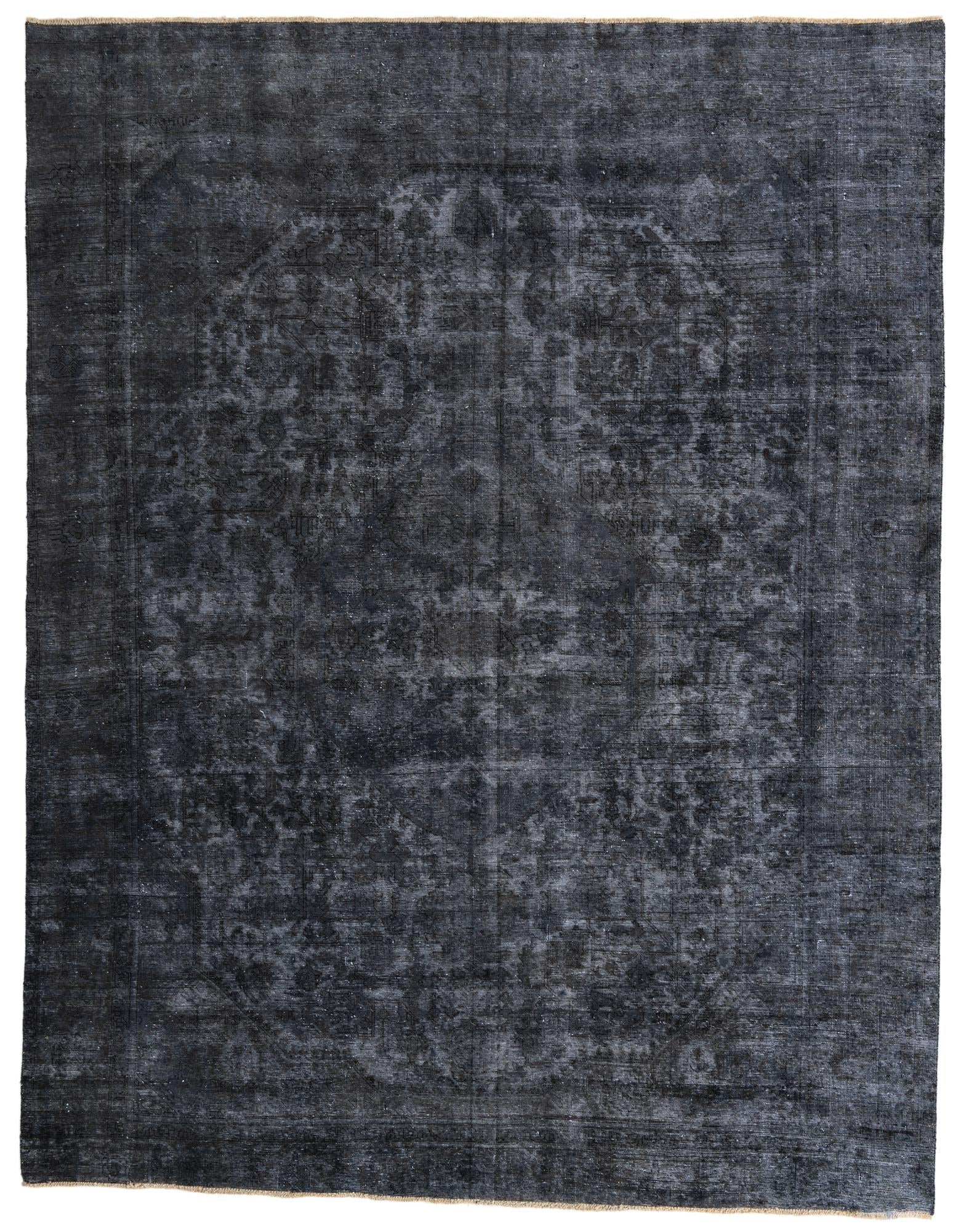 9' 3 x 11' 10 Hand Knotted Ultra Vintage Persian Wool Rug