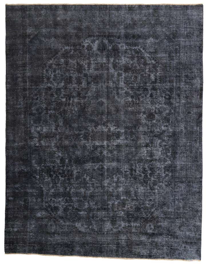 9' 3 x 11' 10 Hand Knotted Ultra Vintage Persian Wool Rug