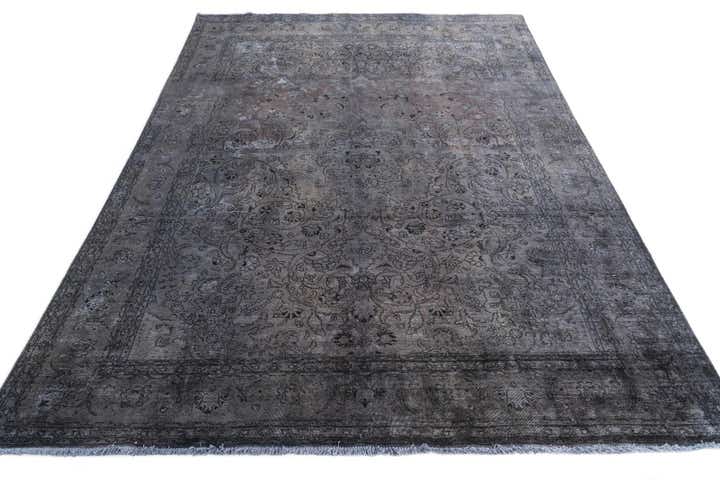 9' 9 x 13' 4 Hand Knotted Ultra Vintage Persian Wool Rug