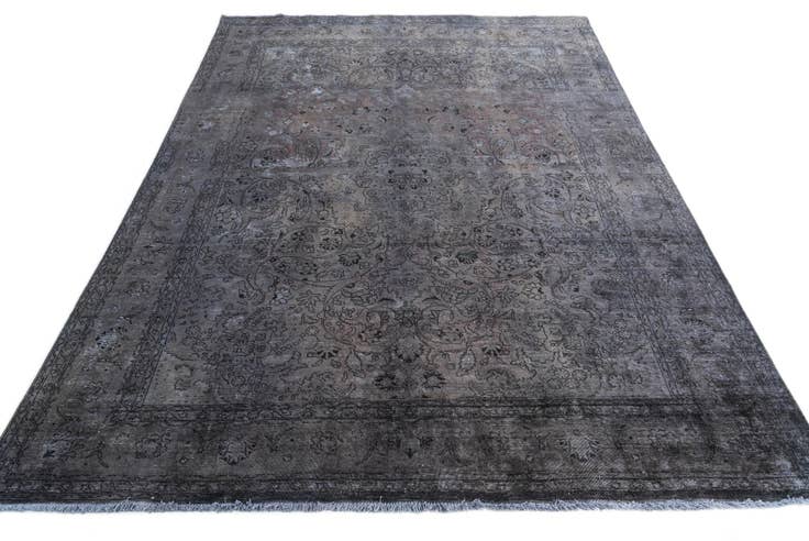 Detail image of 9' 9 x 13' 4 Hand Knotted Ultra Vintage Persian Wool Rug