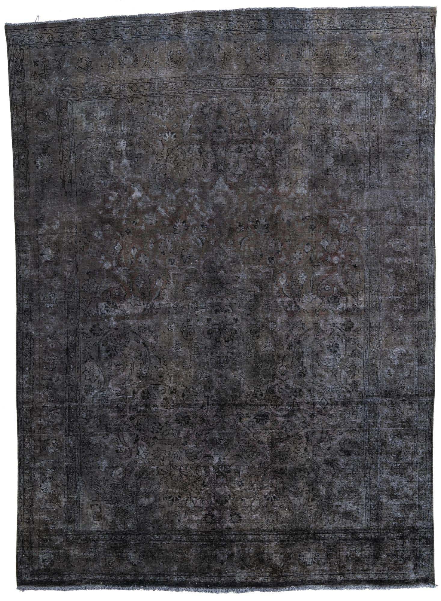 9' 9 x 13' 4 Hand Knotted Ultra Vintage Persian Wool Rug