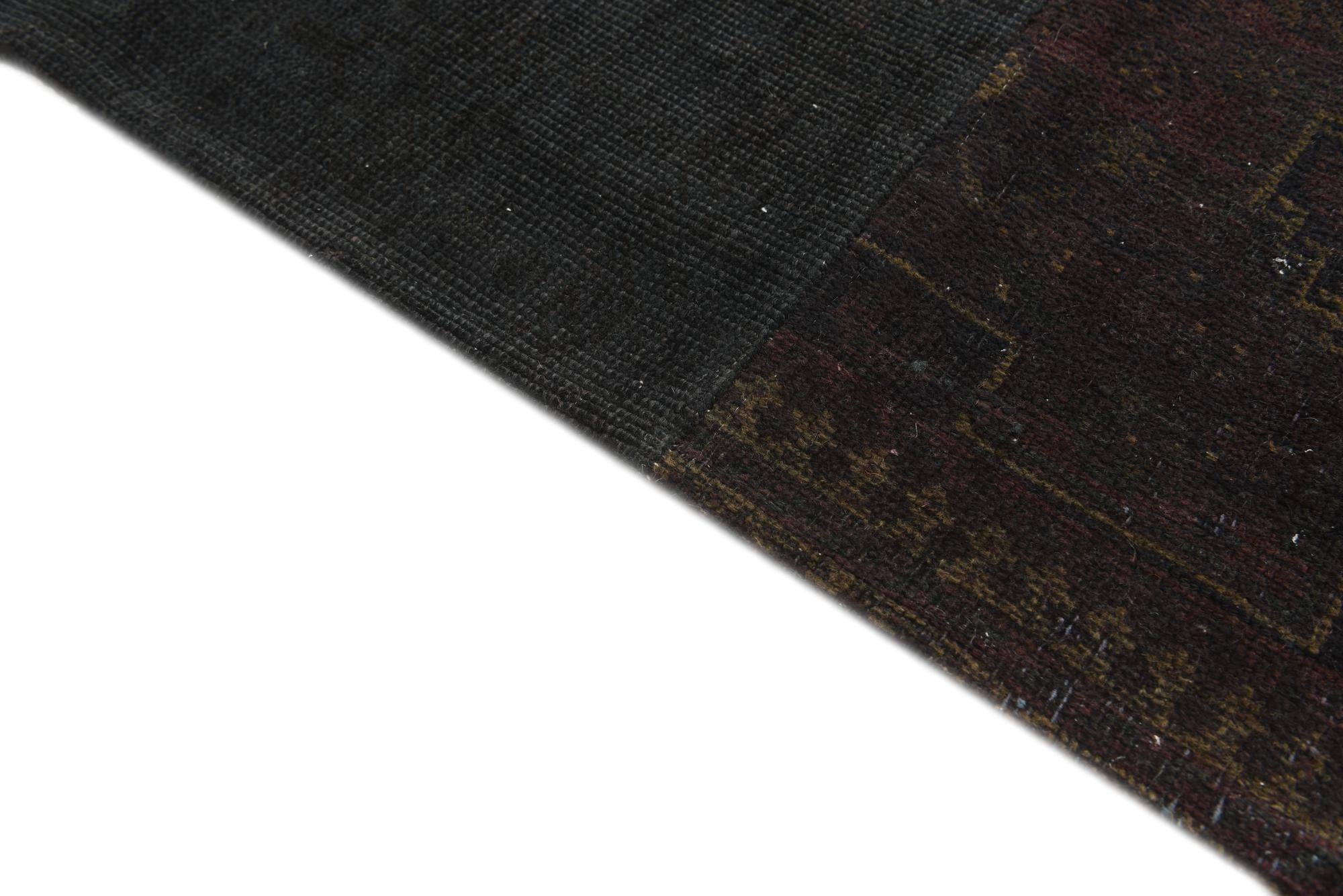 6' 9 x 10' Hand Knotted Ultra Vintage Persian Wool Rug