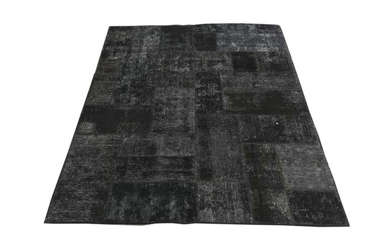 4' 10 x 6' 7 Hand Knotted Ultra Vintage Persian Wool Rug