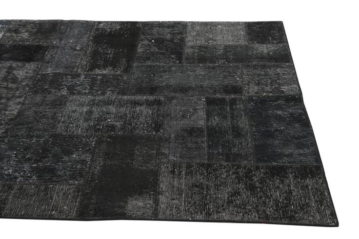 Detail image of 4' 10 x 6' 7 Hand Knotted Ultra Vintage Persian Wool Rug