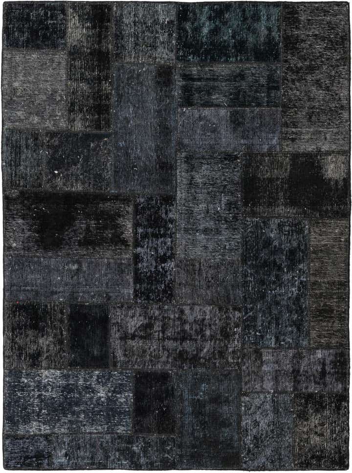 4' 10 x 6' 7 Hand Knotted Ultra Vintage Persian Wool Rug