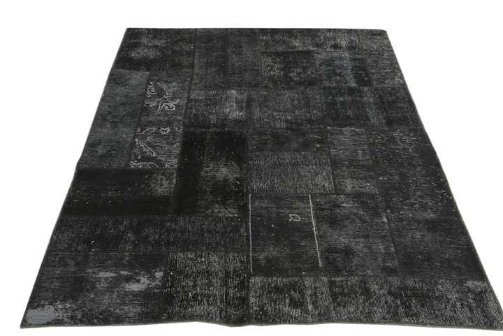 5' x 6' 8 Hand Knotted Ultra Vintage Persian Wool Rug