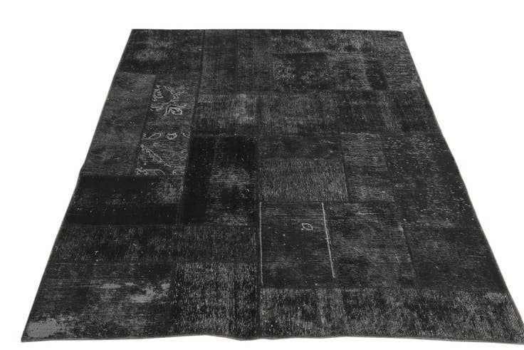 Detail image of 5' x 6' 8 Hand Knotted Ultra Vintage Persian Wool Rug