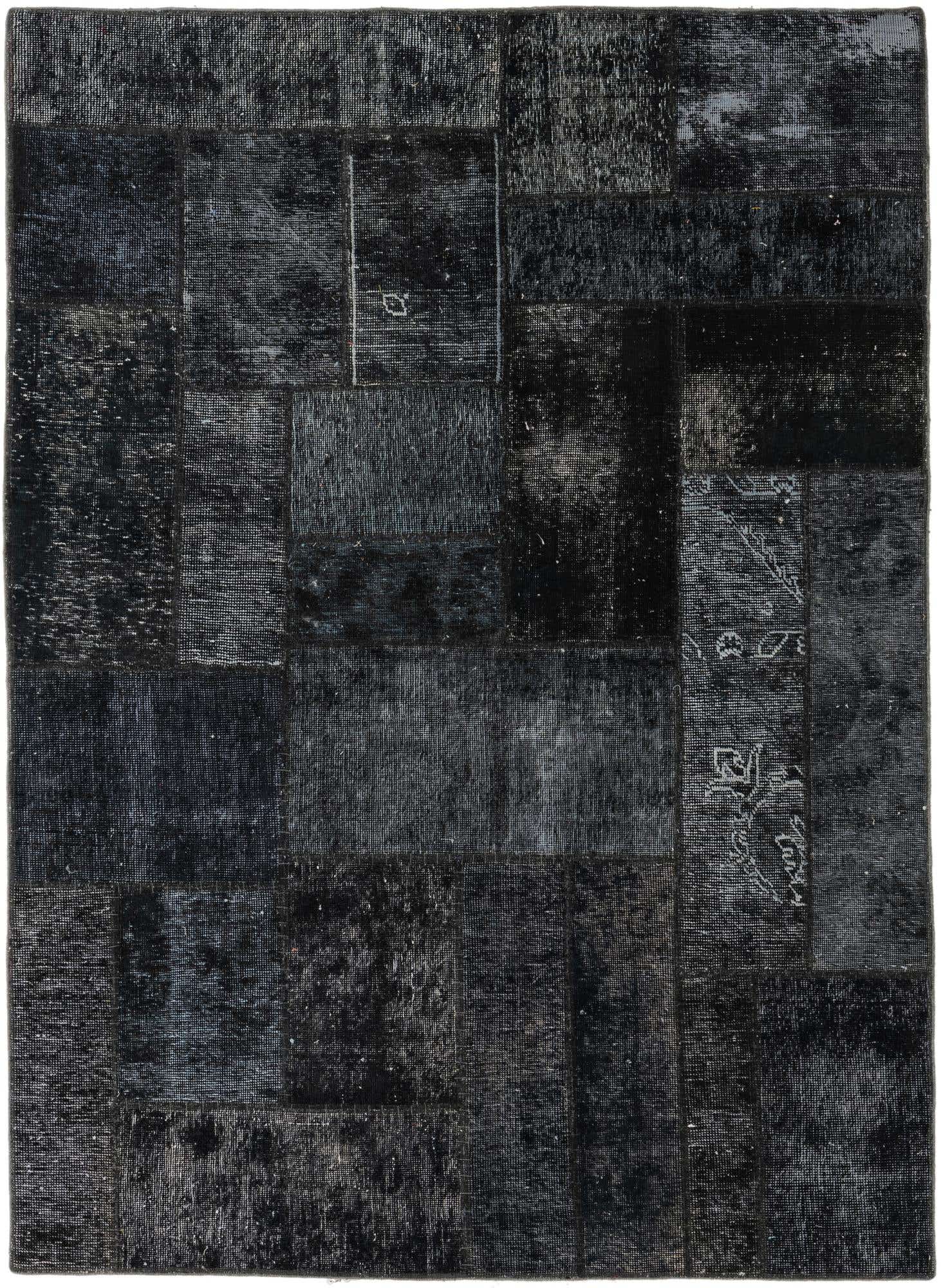 5' x 6' 8 Hand Knotted Ultra Vintage Persian Wool Rug