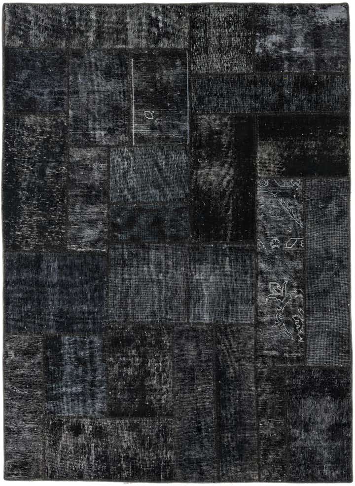 5' x 6' 8 Hand Knotted Ultra Vintage Persian Wool Rug
