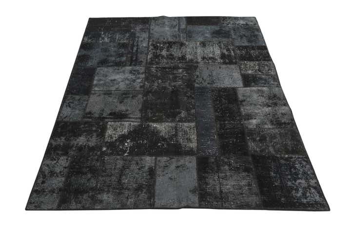 5' x 6' 8 Hand Knotted Ultra Vintage Persian Wool Rug