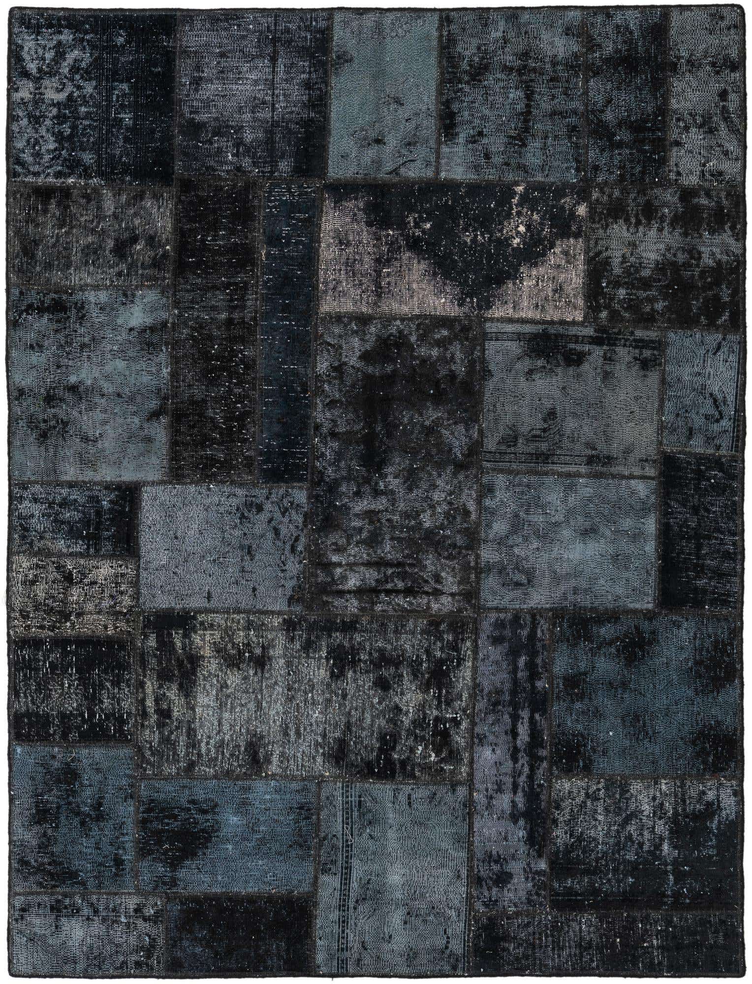 5' x 6' 8 Hand Knotted Ultra Vintage Persian Wool Rug