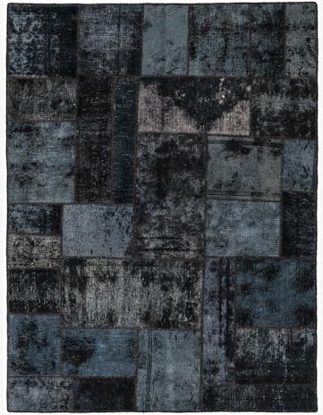 5' x 6' 8 Hand Knotted Ultra Vintage Persian Wool Rug