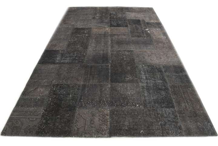 6' 9 x 10' 2 Hand Knotted Ultra Vintage Persian Wool Rug