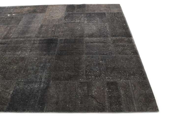 6' 9 x 10' 2 Hand Knotted Ultra Vintage Persian Wool Rug