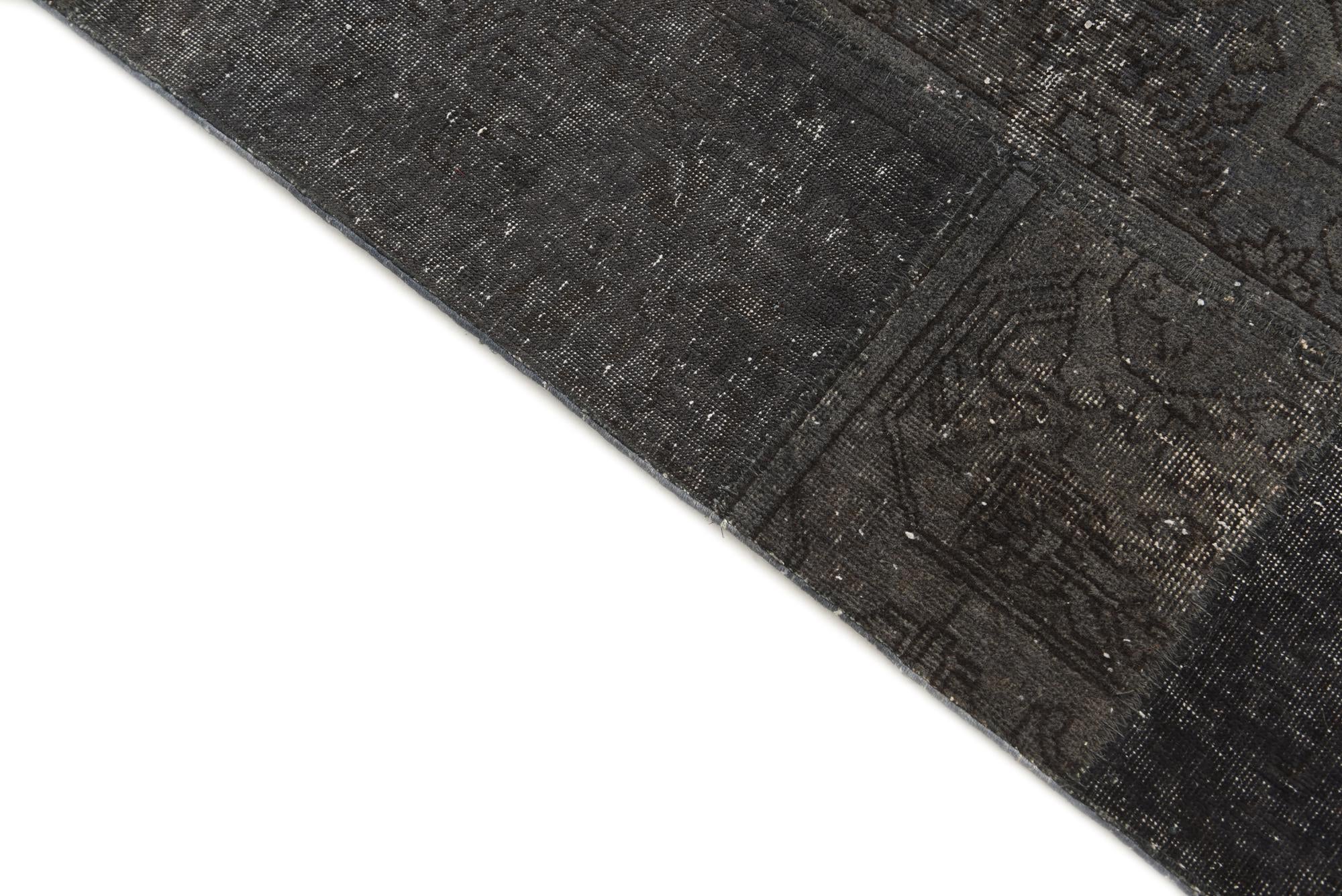 6' 9 x 10' 2 Hand Knotted Ultra Vintage Persian Wool Rug