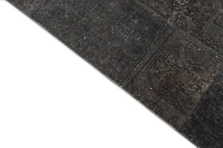 Detail image of 6' 9 x 10' 2 Hand Knotted Ultra Vintage Persian Wool Rug