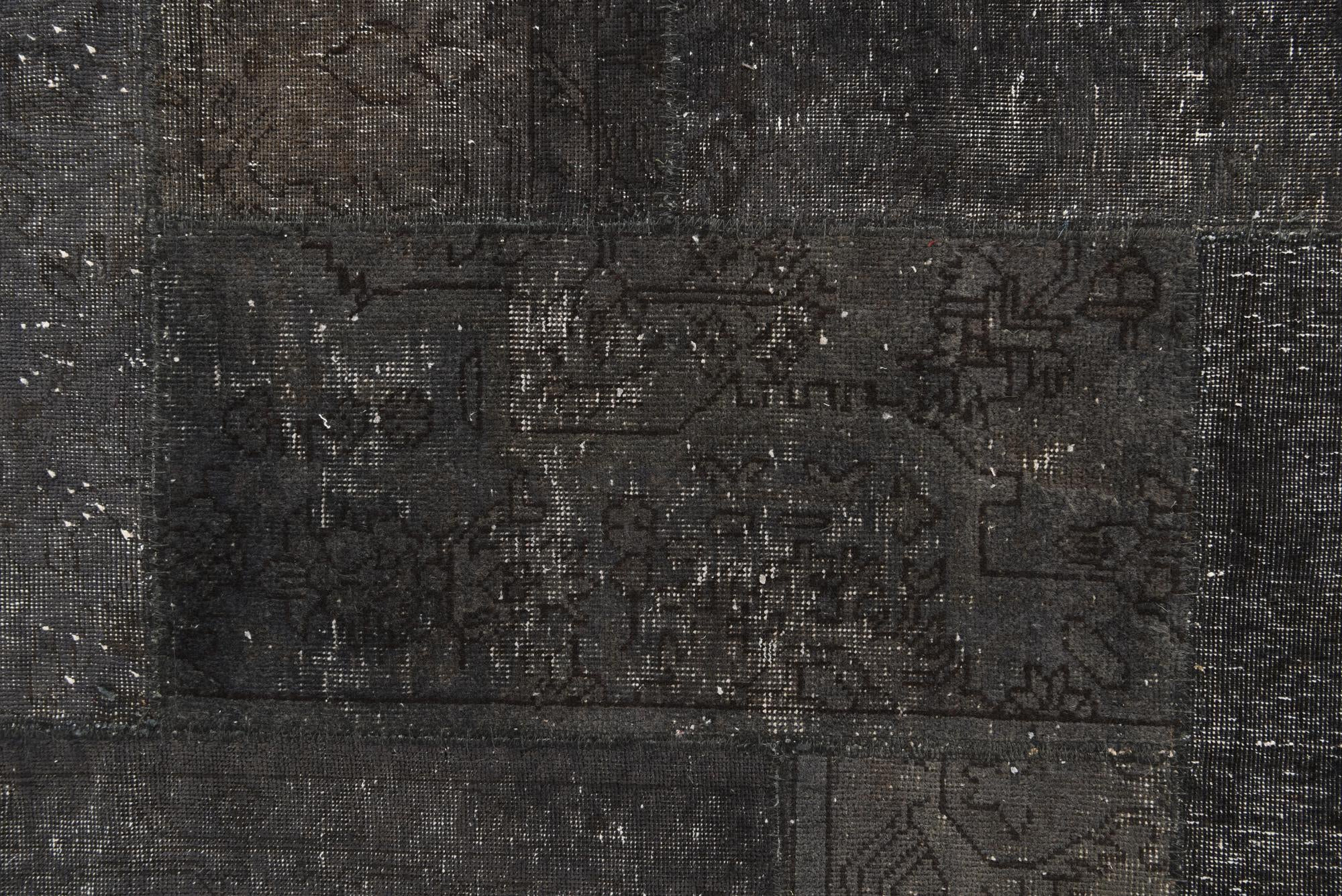 6' 9 x 10' 2 Hand Knotted Ultra Vintage Persian Wool Rug