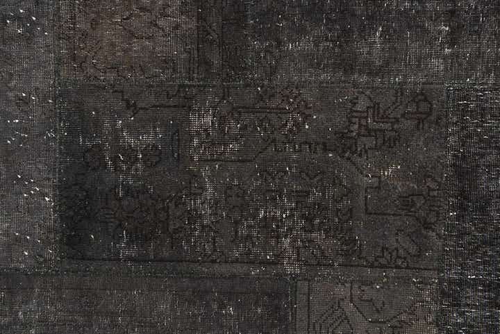 6' 9 x 10' 2 Hand Knotted Ultra Vintage Persian Wool Rug