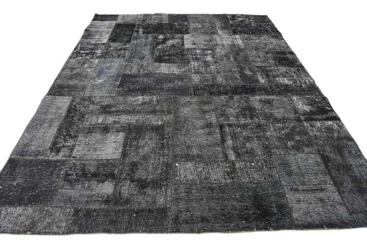 8' 1 x 10' 2 Hand Knotted Ultra Vintage Persian Wool Rug