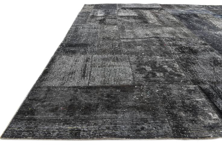 Detail image of 8' 1 x 10' 2 Hand Knotted Ultra Vintage Persian Wool Rug