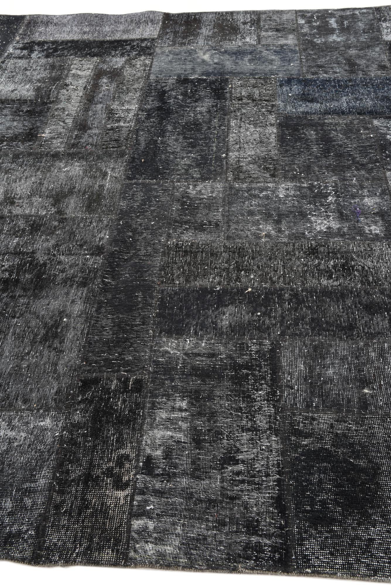 8' 1 x 10' 2 Hand Knotted Ultra Vintage Persian Wool Rug