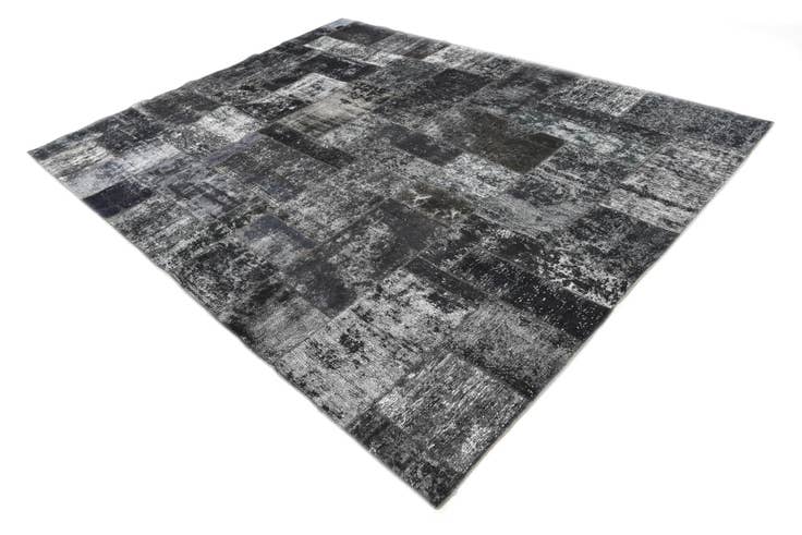 Detail image of 8' x 10' 1 Hand Knotted Ultra Vintage Persian Wool Rug