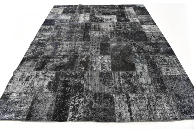 Detail image of 8' x 10' 1 Hand Knotted Ultra Vintage Persian Wool Rug