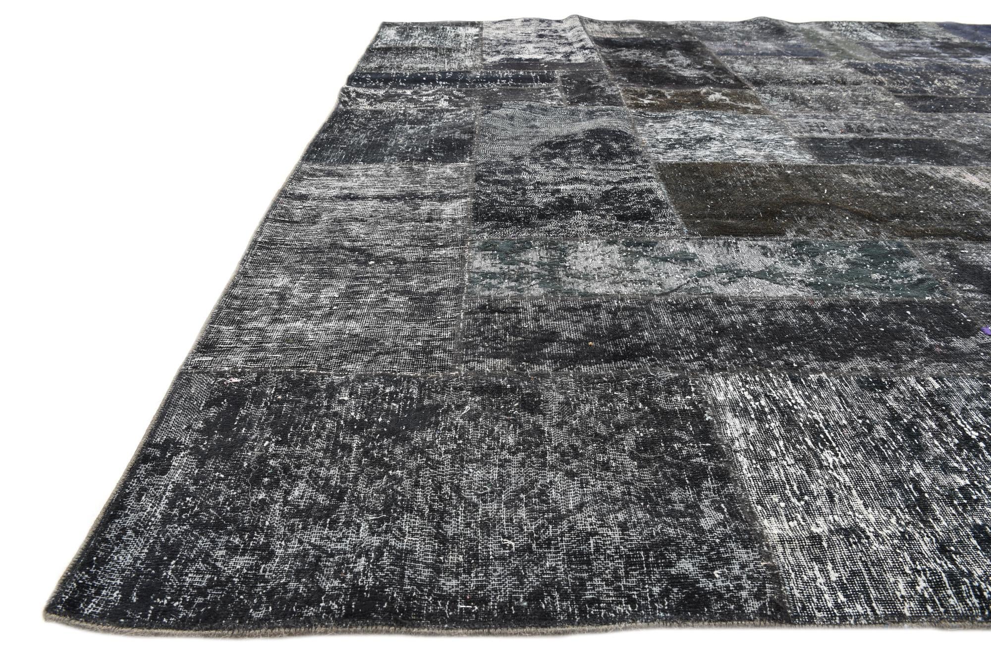 8' x 10' 1 Hand Knotted Ultra Vintage Persian Wool Rug