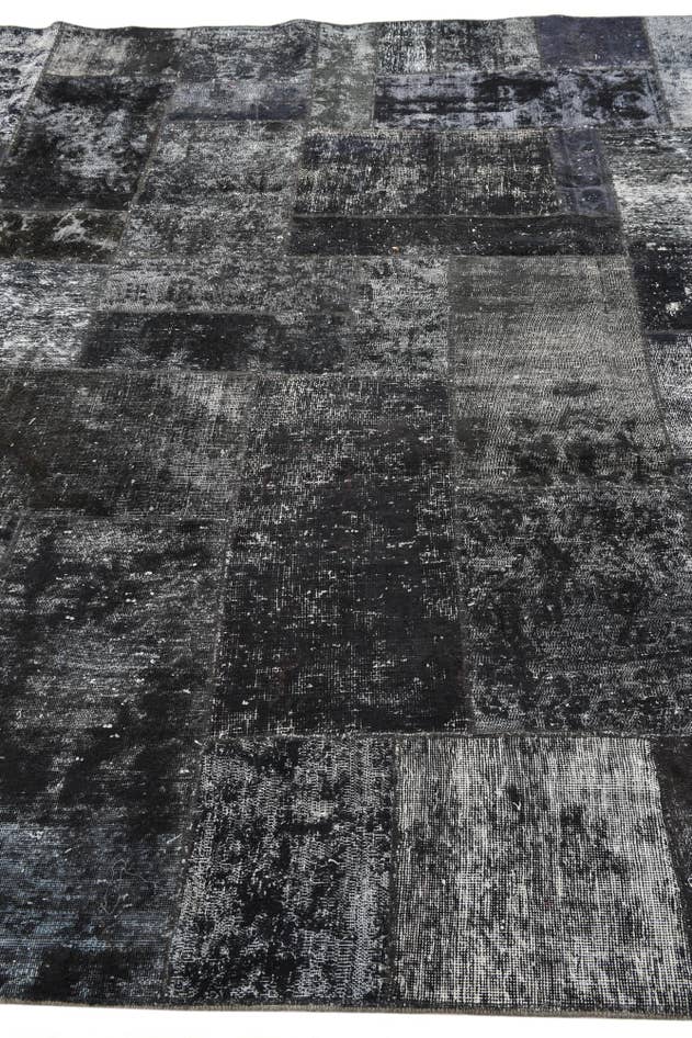 Detail image of 8' x 10' 1 Hand Knotted Ultra Vintage Persian Wool Rug
