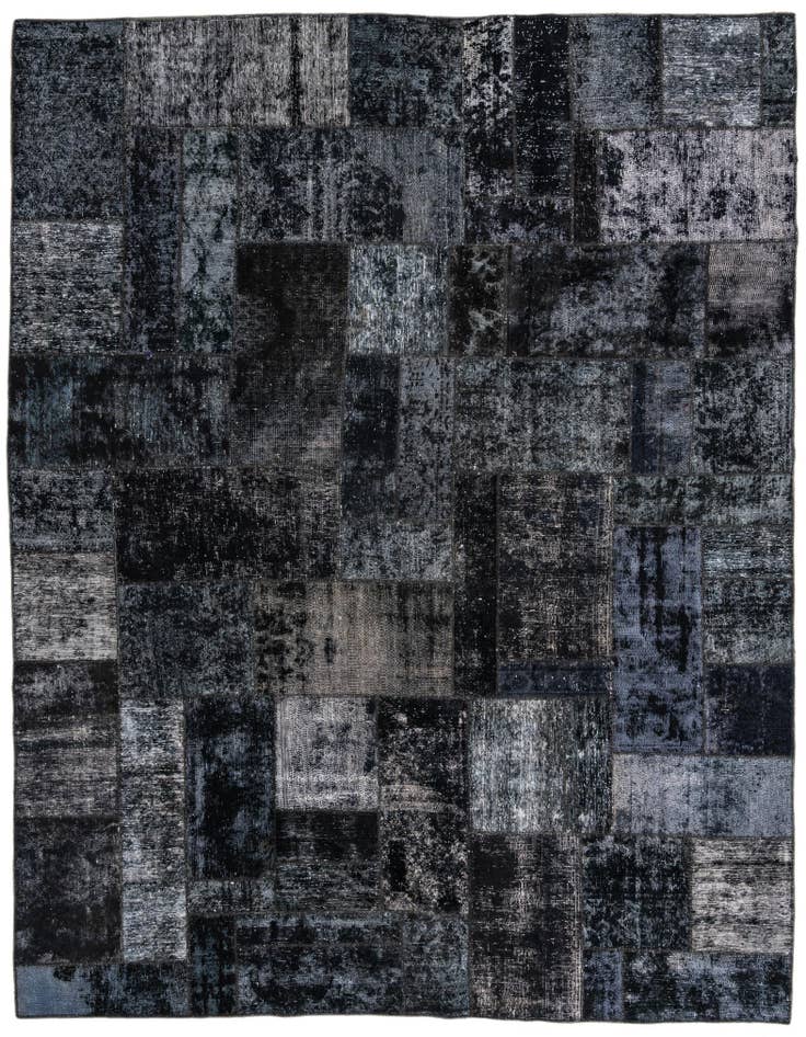 Detail image of 8' x 10' 1 Hand Knotted Ultra Vintage Persian Wool Rug