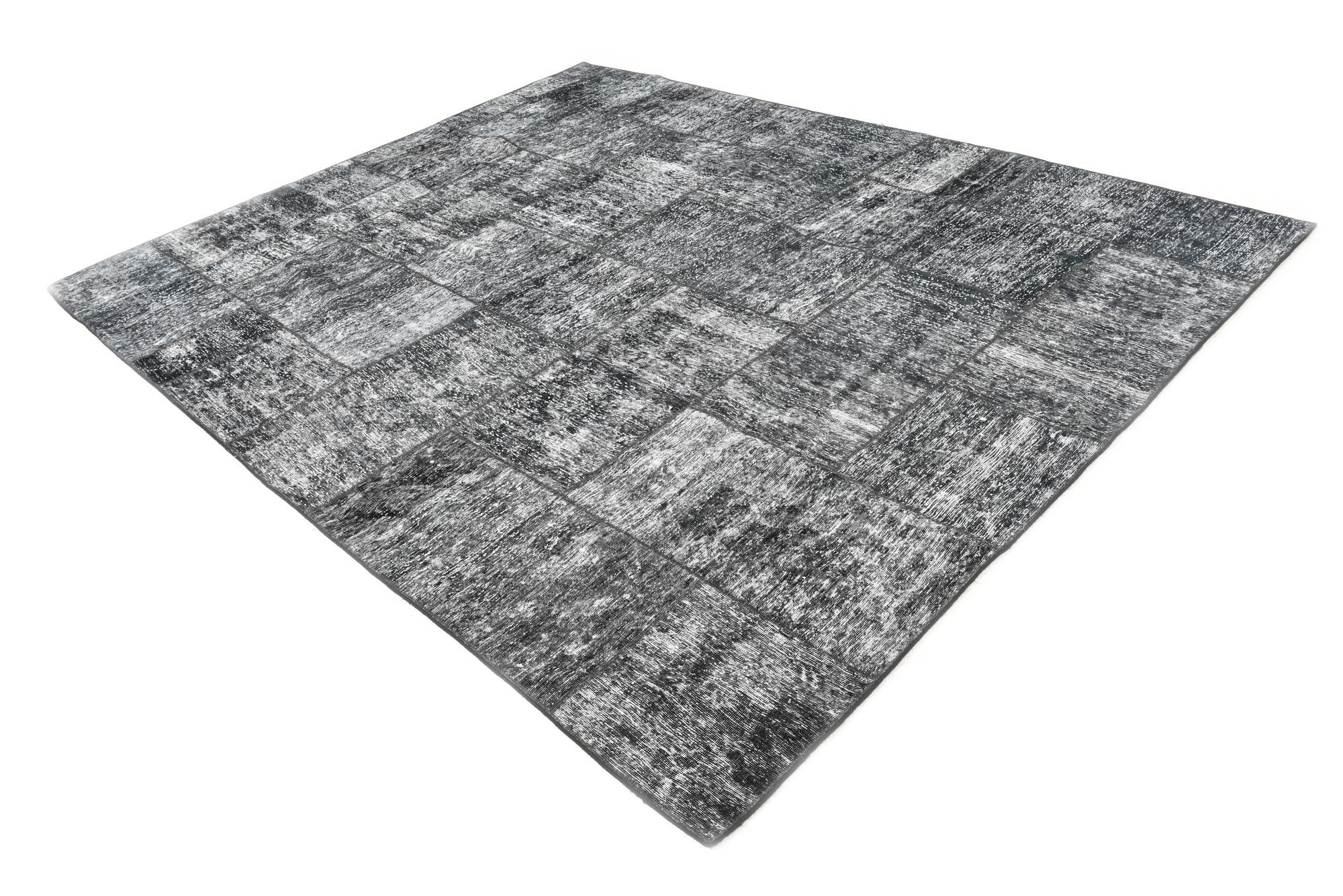 7' 11 x 10' Hand Knotted Ultra Vintage Persian Wool Rug