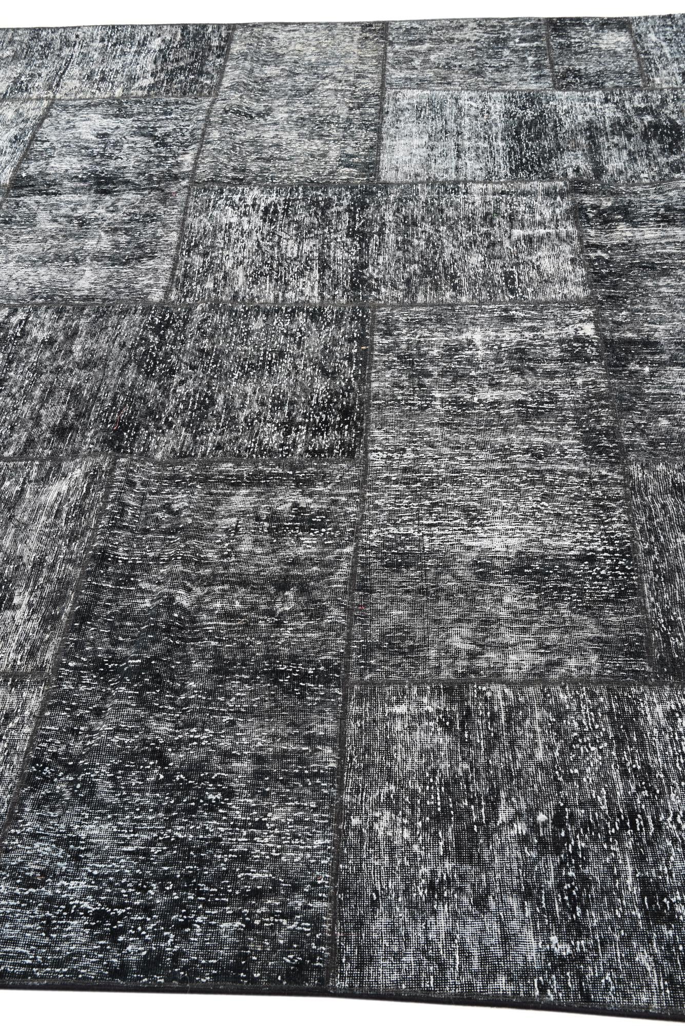 7' 11 x 10' Hand Knotted Ultra Vintage Persian Wool Rug