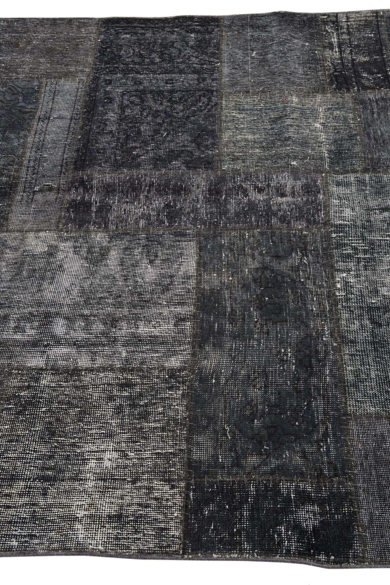 5' x 7' Hand Knotted Ultra Vintage Persian Wool Rug