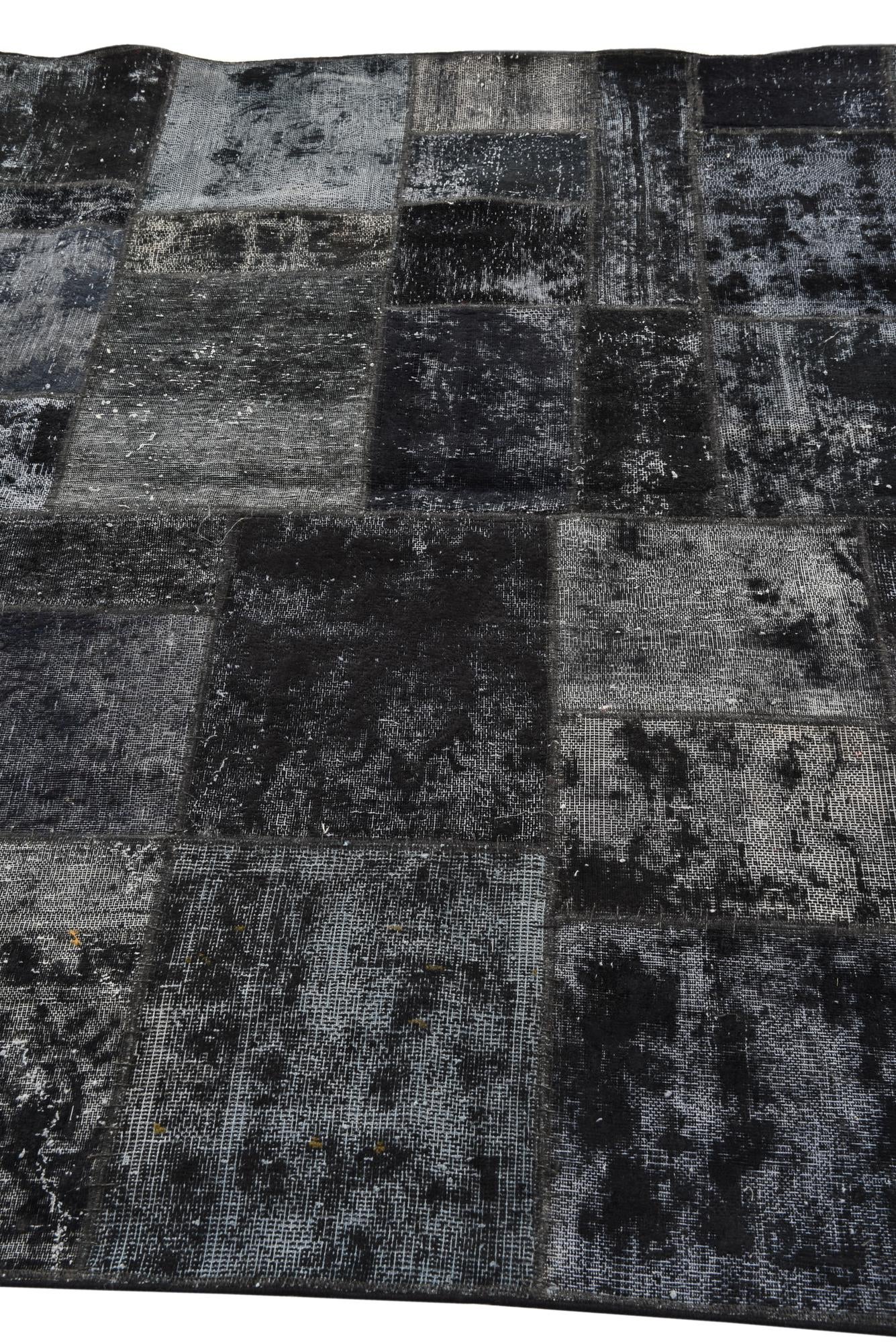 5' 7 x 7' 6 Hand Knotted Ultra Vintage Persian Wool Rug