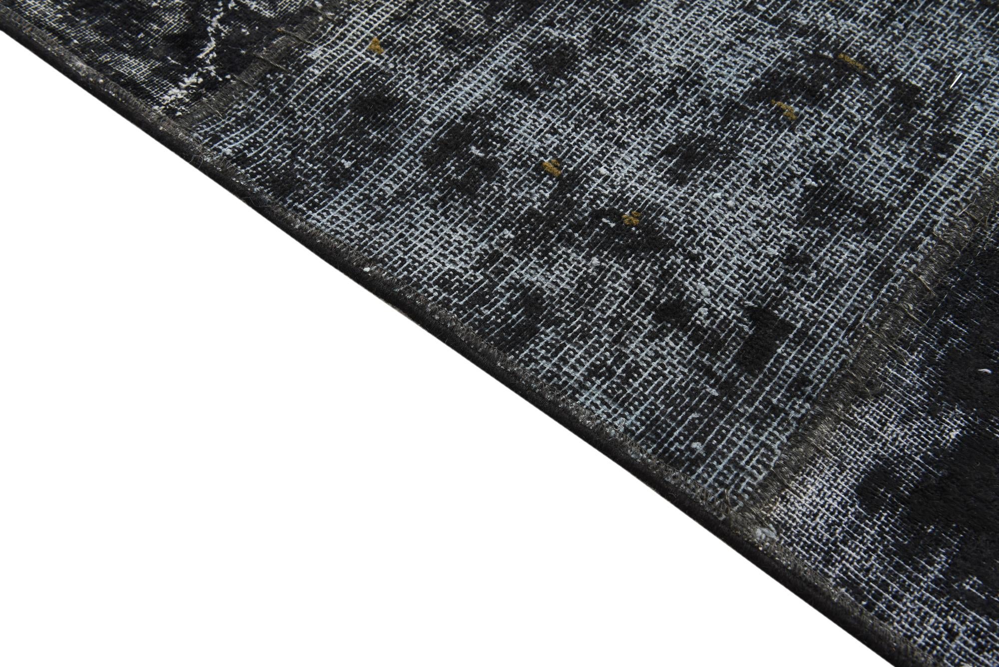 5' 7 x 7' 6 Hand Knotted Ultra Vintage Persian Wool Rug