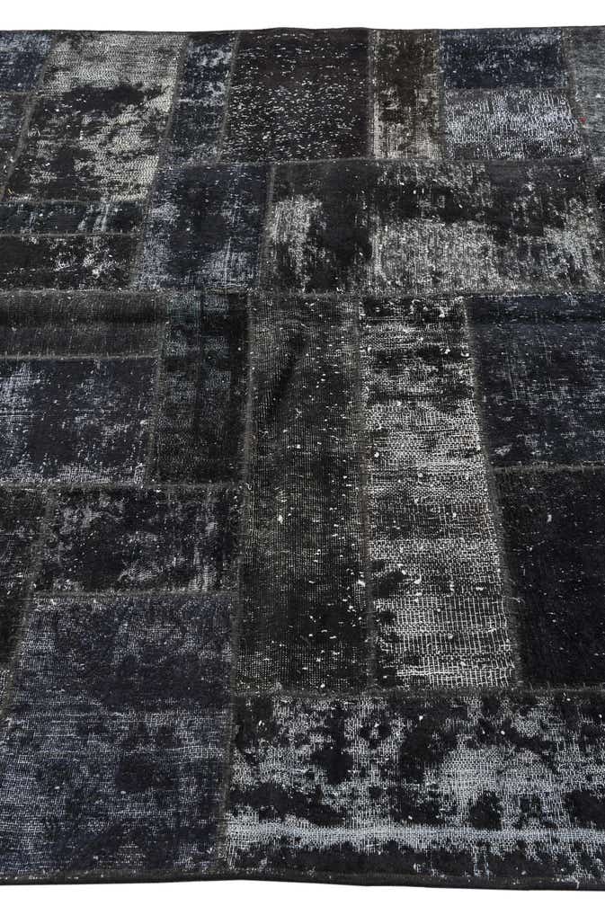 5' 8 x 8' Hand Knotted Ultra Vintage Persian Wool Rug