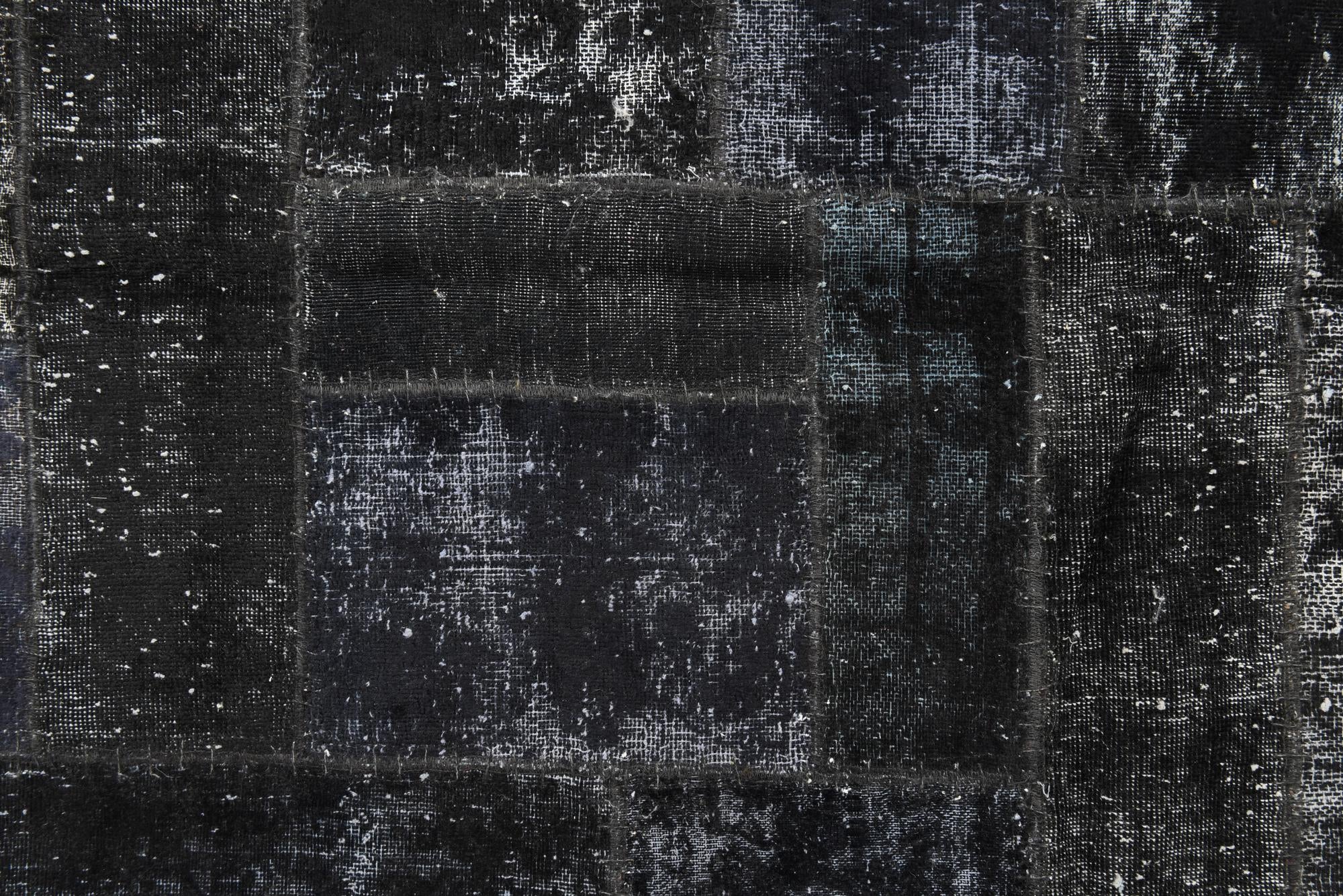 5' 8 x 8' Hand Knotted Ultra Vintage Persian Wool Rug