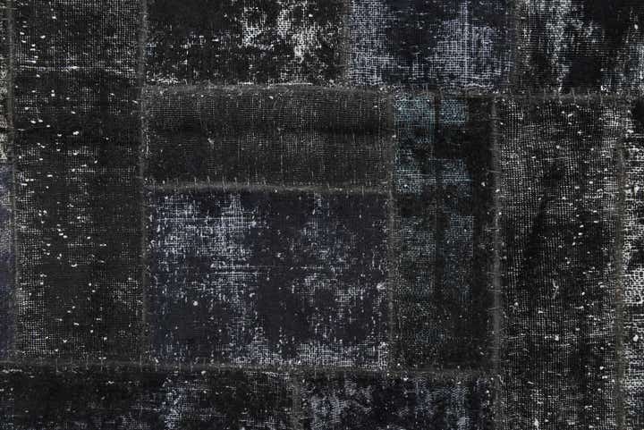 5' 8 x 8' Hand Knotted Ultra Vintage Persian Wool Rug