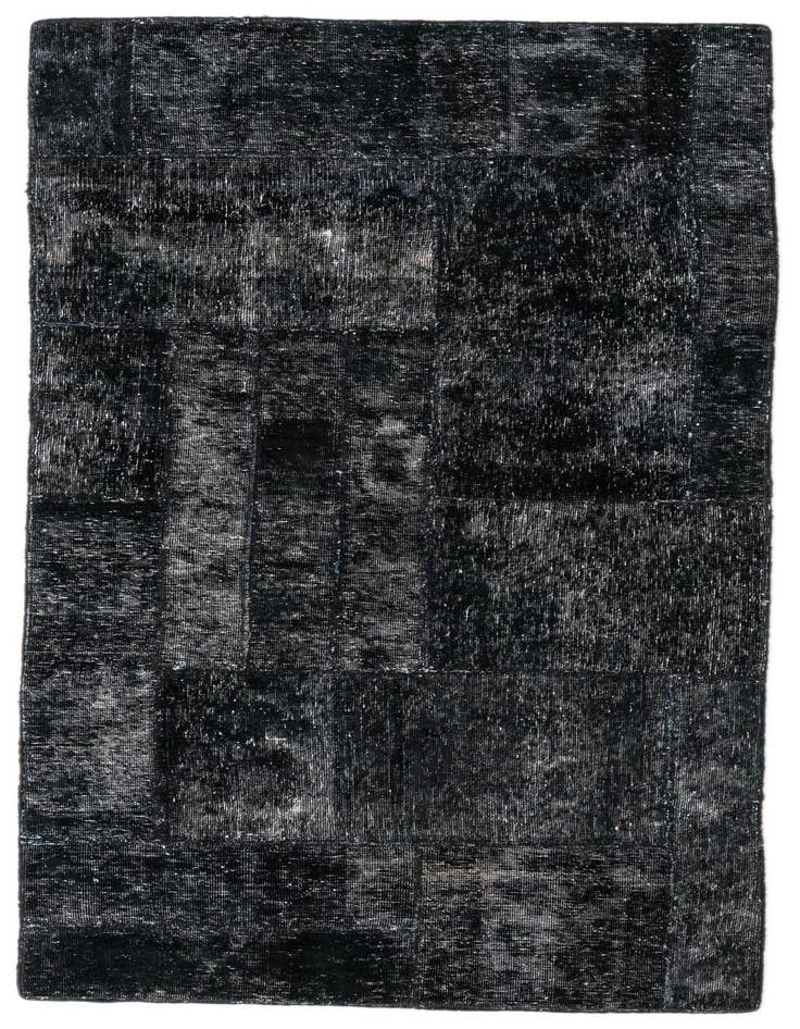 Detail image of 3' 4 x 6' 7 Hand Knotted Ultra Vintage Persian Wool Rug