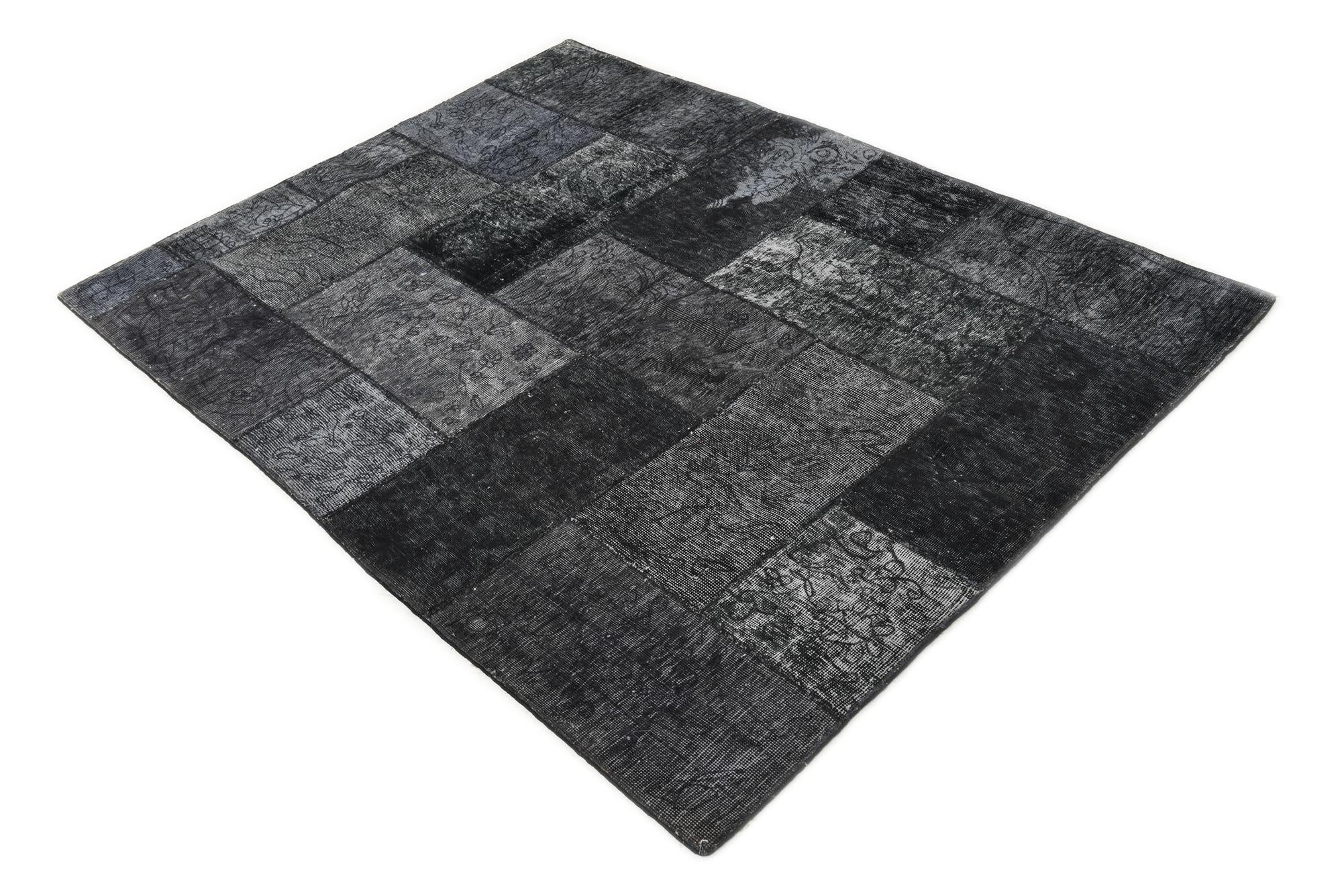 5' x 6' 8 Hand Knotted Ultra Vintage Persian Wool Rug