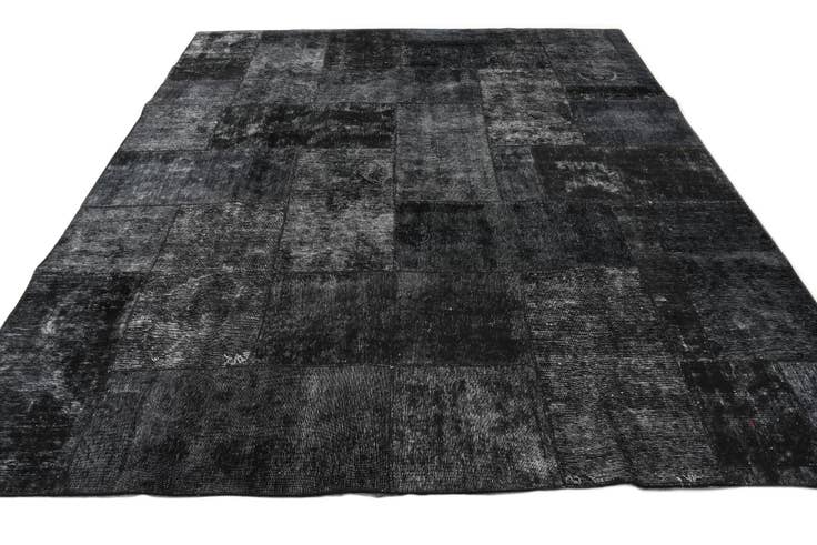 Detail image of 8' 4 x 10' 1 Hand Knotted Ultra Vintage Persian Wool Rug
