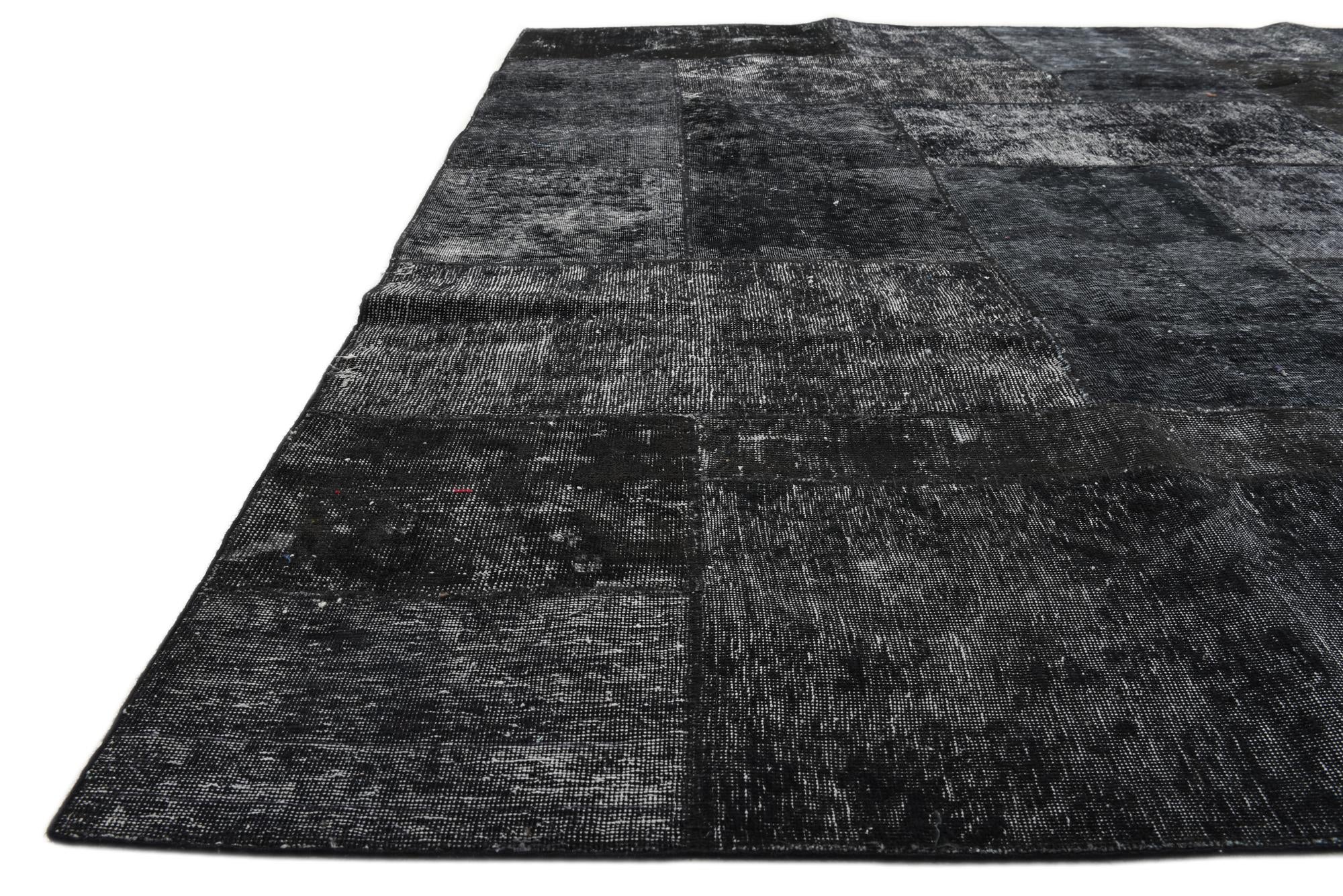 8' 4 x 10' 1 Hand Knotted Ultra Vintage Persian Wool Rug