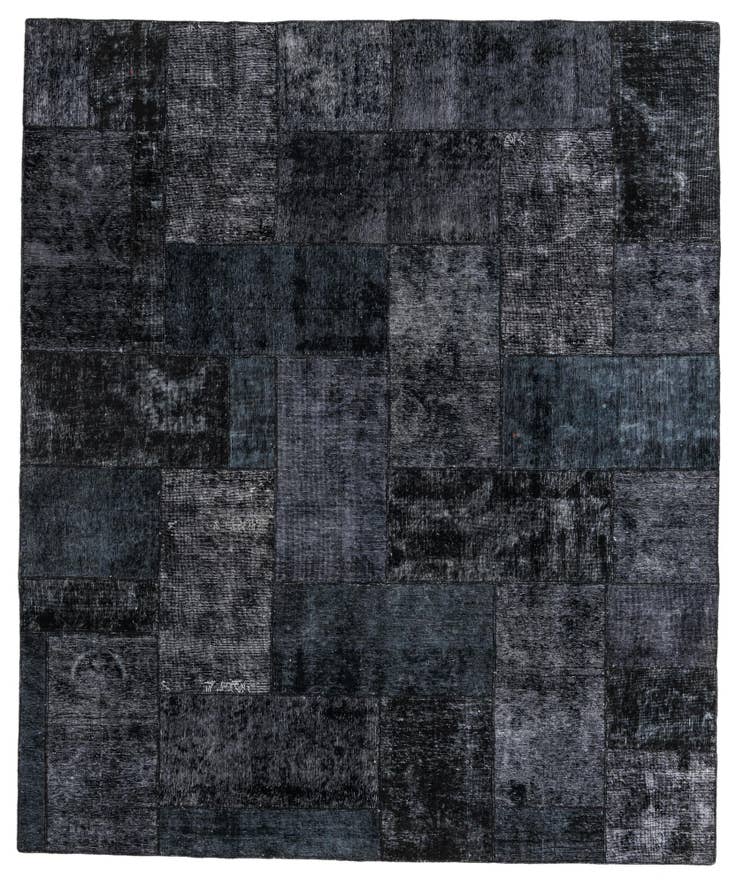 Detail image of 8' 4 x 10' 1 Hand Knotted Ultra Vintage Persian Wool Rug