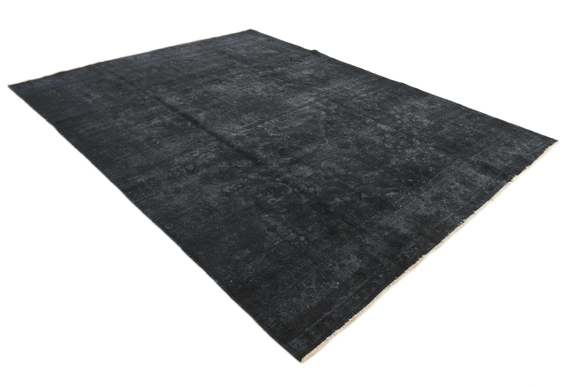 9' 5 x 12' 4 Hand Knotted Ultra Vintage Persian Wool Rug